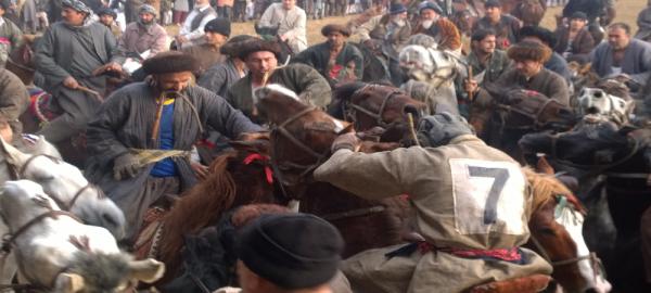(ÖZEL HABER) Afgan binicilerin nefes kesen Buzkaşi mücadelesi