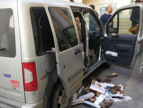 Kahramanmaraş'ta 22 bin 500 paket kaçak sigara ele geçti