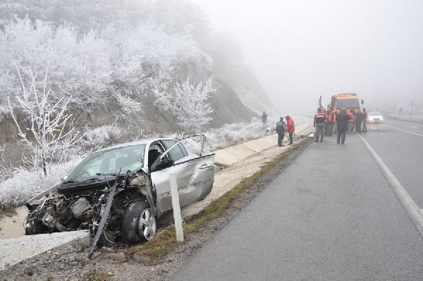 Çorum'da kaza : 1 ölü