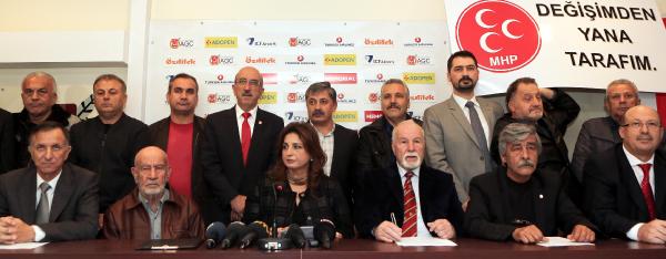 Antalya'da MHP'liler değişim istedi