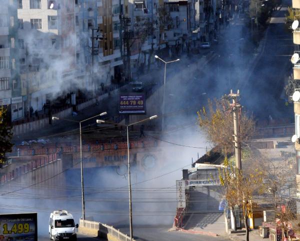 Diyarbakır'da yine olaylar çıktı