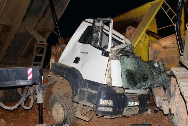 İzmir-İstanbul Otoyolu inşaatında kaza: 1 ölü