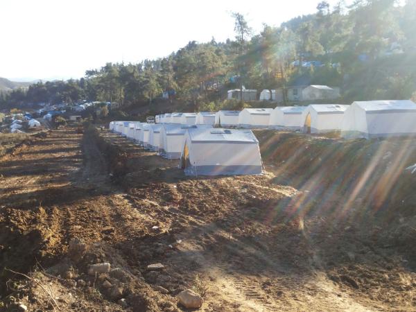 İHH, Türkmenler için Yamadi'ye çadır kamp kuruyor