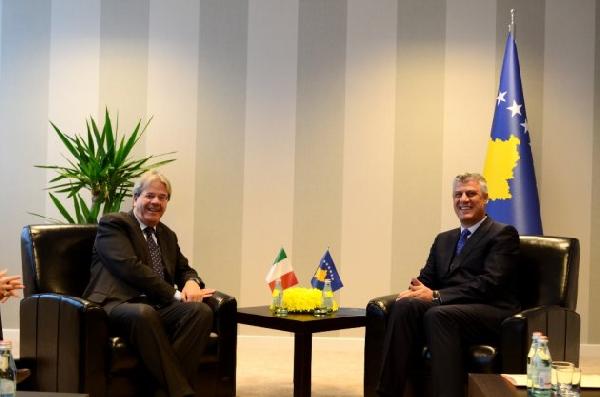 İtalya Dışişleri Bakanı Kosova’yı ziyaret etti