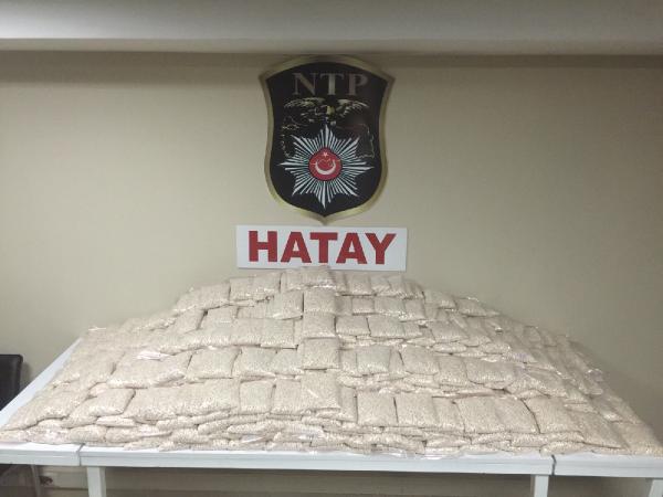 Hatay'da 1 milyon 685 bin captagon hap ele geçirildi