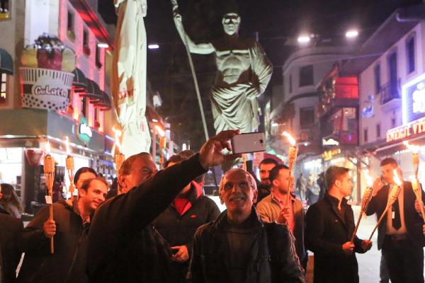 Devrim şehidi Kubilay Antalya'da anıldı