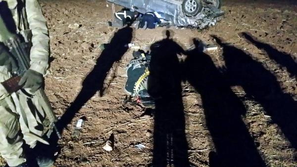 Tarım işçilerini taşıyan kamyonet şarampole yuvarlandı: 2 ölü, 11 yaralı