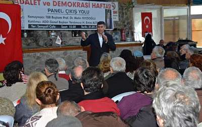 TBB Başkanı Feyzioğlu 'Çıkış Yolu' adlı konferansa katıldı (2)