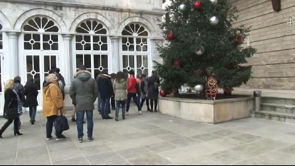 Fener Rum Patrikhanesi'nde noel ayini