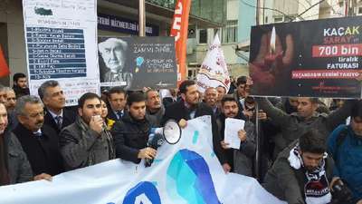 CHP'den elektrik faturası eylemi