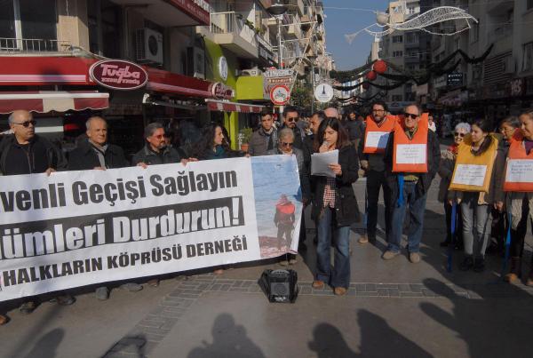 Mülteci ölümlerine isyan
