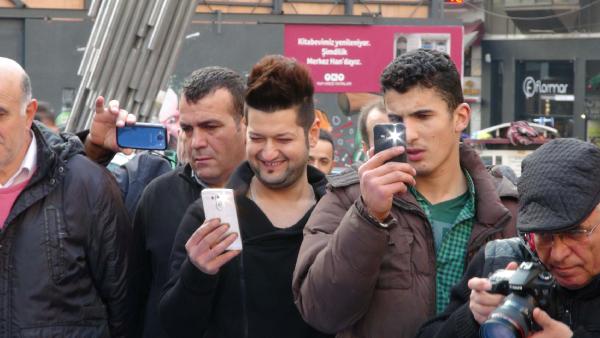 Veganlardan ilginç eylem..