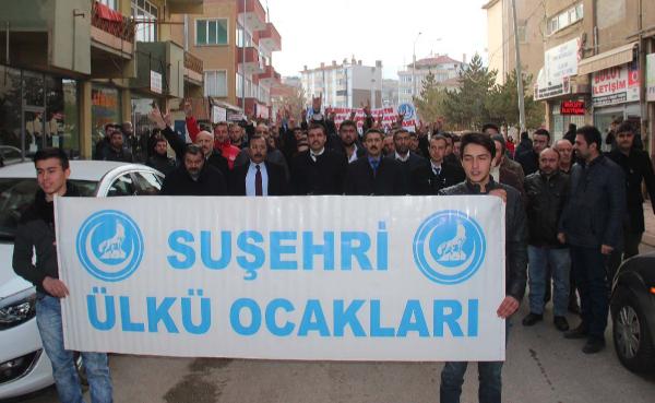 Öğretmenin başka ilçeye tayini ülkücüleri ayaklandırdı
