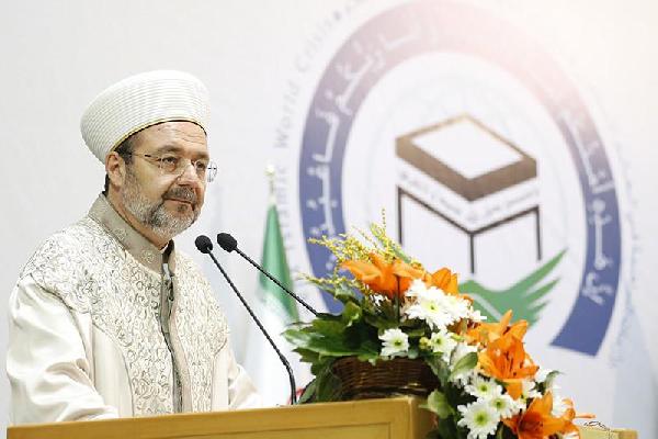 Diyanet İşleri Başkanı Görmez İran'da: “Hiçbir strateji, Müslüman kanının dökülmesini önlemekten daha değerli değildir…”