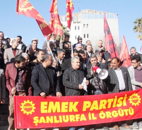 Şanlıurfa’da sokağa çıkma yasakları protesto edildi