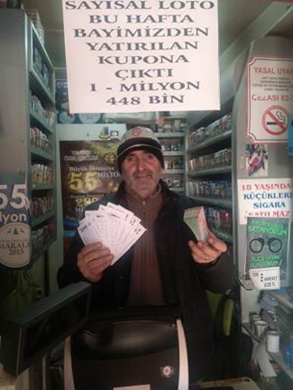 Sayısal Loto talihlisi Merzifon’dan