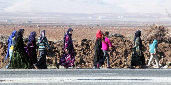 Şanlıurfa’da ev yakmaya giden kadınları jandarma engelledi