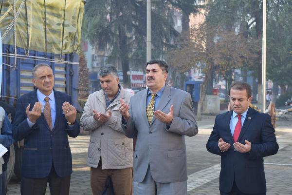 Ödemiş'ten Bayırbucak Türkmenleri'ne bir TIR yardım