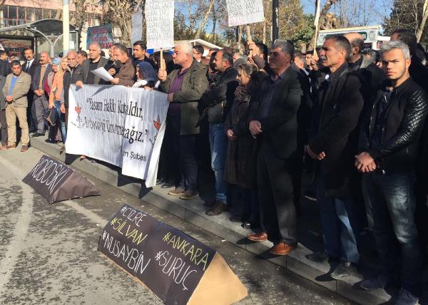 Adıyaman’da Uludere protestosu