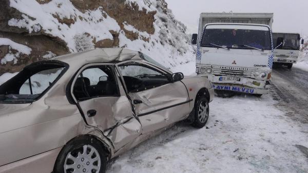 Aksaray'da kaza: 4 yaralı