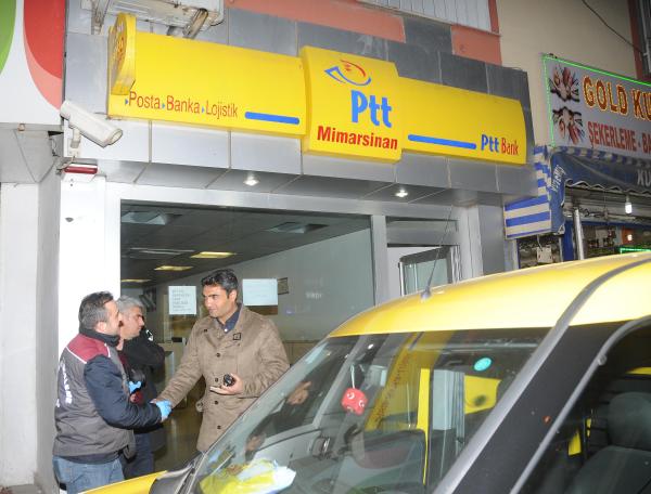 Gaziantep'te PTT şubesinde silahlı soygun