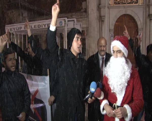 Alperen Ocakları'ndan yılbaşı protestosu