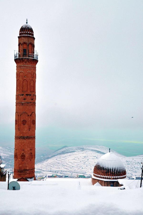 Mardin'de okullara kar tatili (2)