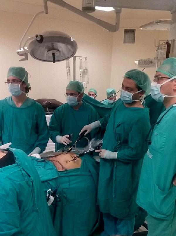 Samsun’da laparoskopik yöntemle böbrek nakli yapıldı