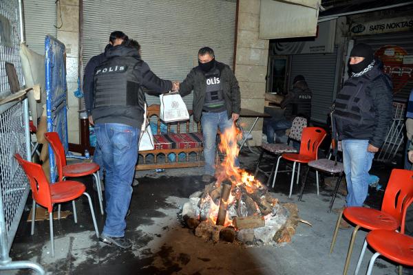 Diyarbakır yeni yıla kutlamasız girdi