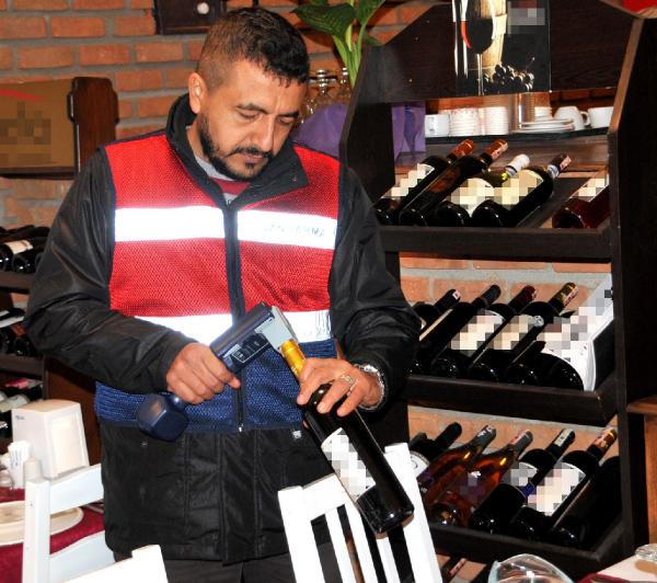 Jandarmadan yılbaşı gecesi sahte içki denetimi