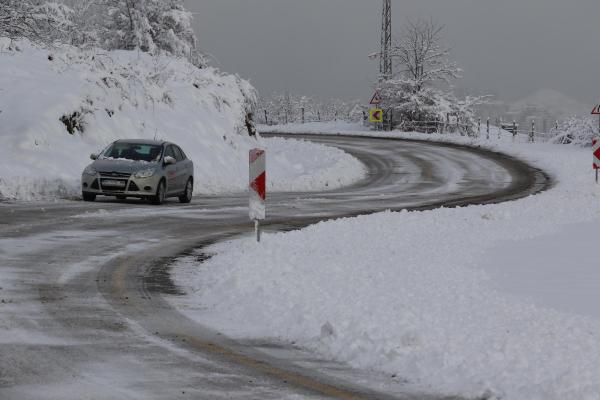 Samsun’a karın ardından buzlanma ve don uyarısı