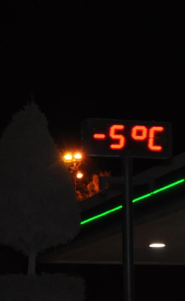İzmir'de soğuk gece
