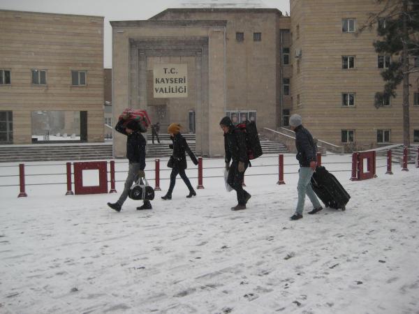 Kayseri gece dondu: - 19.9