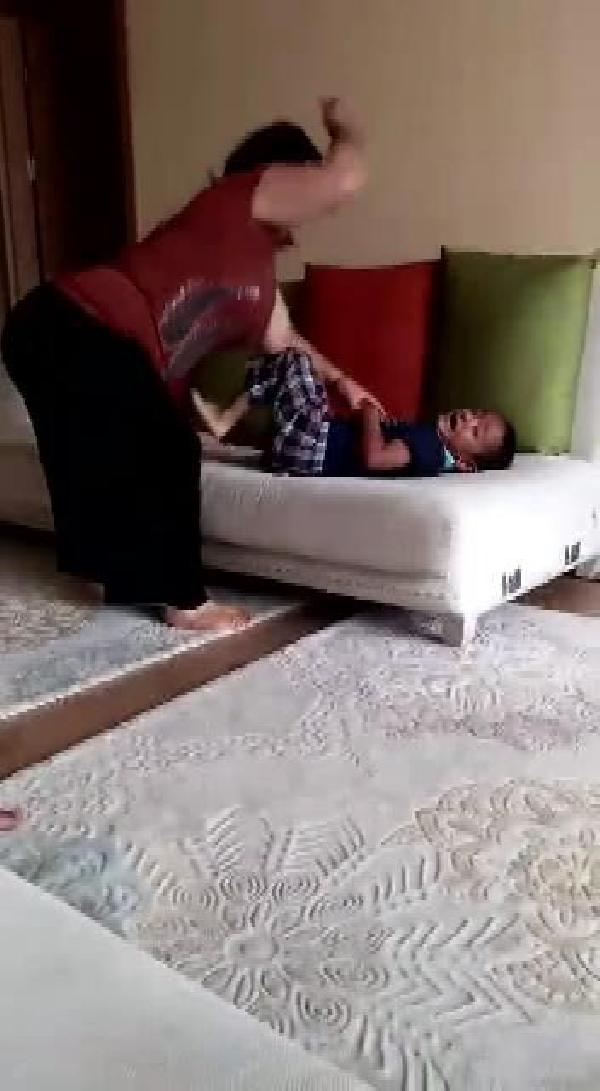 Dayakçı anne psikiyatri servisine yatırıldı