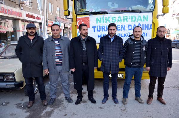 Tokat'tan Bayırbucak Türkmenleri'ne yardım