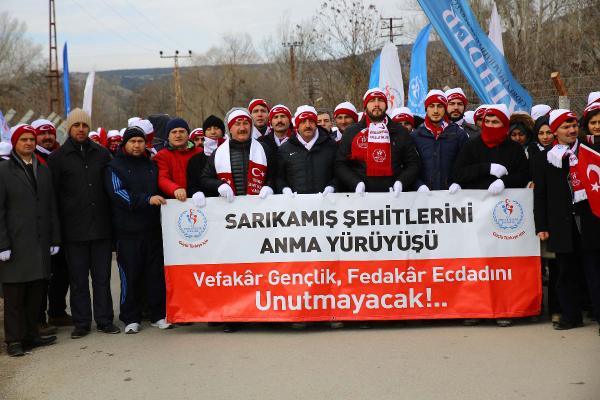 Sarıkamış şehitleri Gölbaşı'nda anıldı