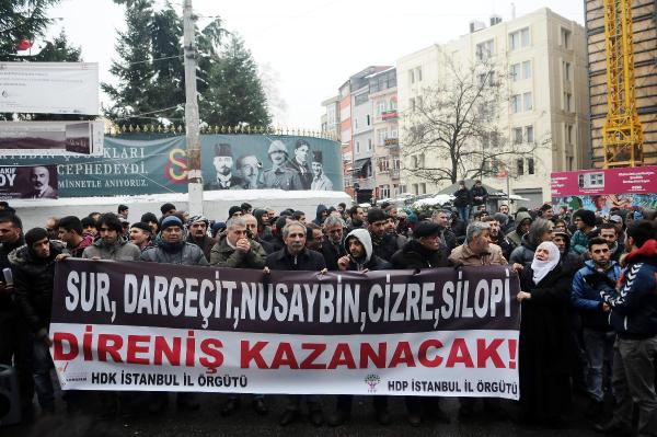 Galatasaray Meydanı'nda polis müdahalesi
