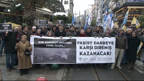 Kadıköy'de HDP'den basın açıklaması