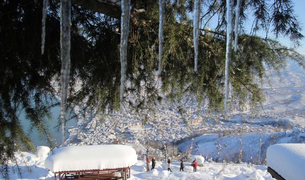 Ordu’da buzlanma nedeniyle 7 ilçede okullar tatil edildi