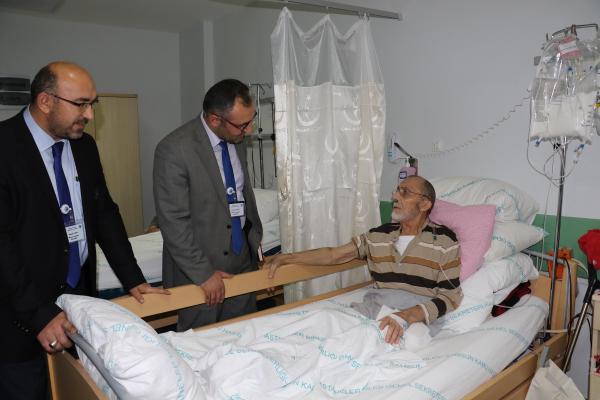 Hastanede 'Manevi destek birimi'nden hasta ve yakınlarına moral desteği