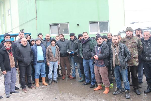 Ünye'de seyyar satıcı isyanı