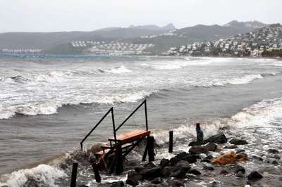Afrika'nın tozu Bodrum'a ulaştı