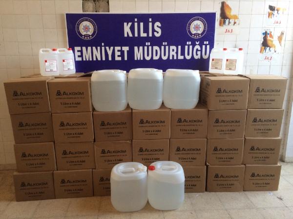 Kilis'te kaçakçılık operasyonları: 4 gözaltı