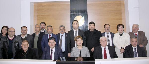 CHP heyetinden Gazintep Gazeteciler Cemiyeti'ne ziyaret