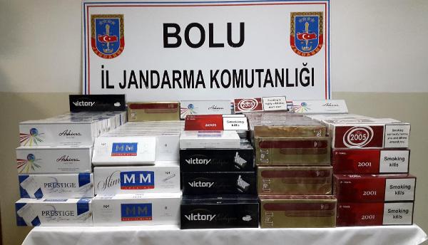 3 otobüste 5 bin 100 paket kaçak sigara