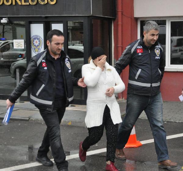 Hırsızlık için eve giren hamile kadın yakalandı