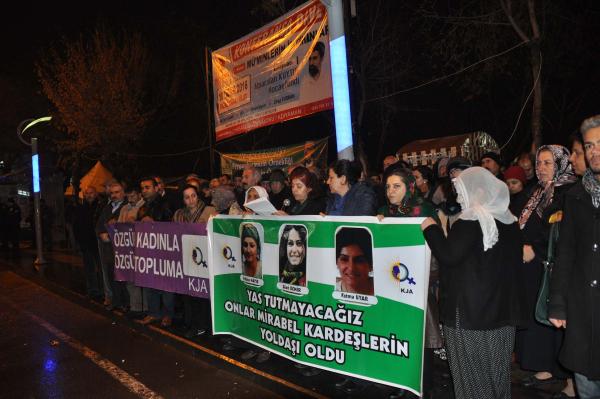 Silopi'de kadınların öldürülmesine Adıyaman'da tepki