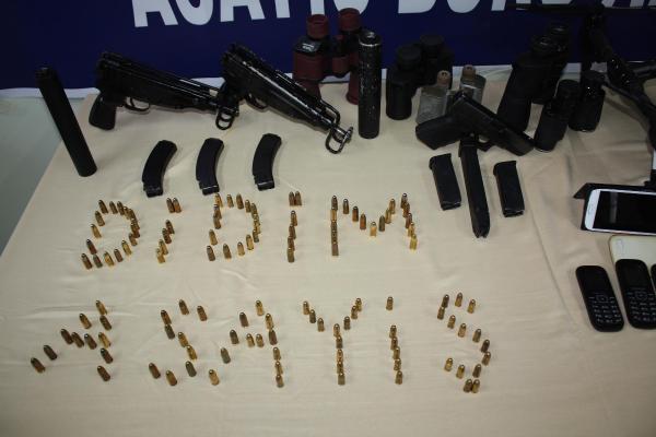 Didim'de cephanelik eve baskın