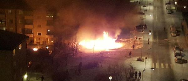 Stockholm banliyösünde şiddetli patlama