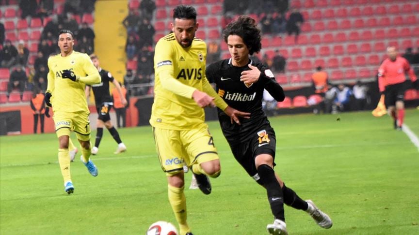 Kayserispor-Fenerbahçe maçından gol çıkmadı
